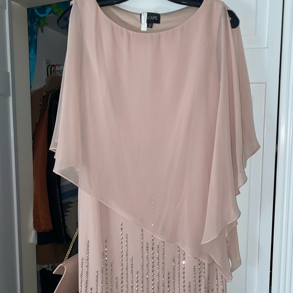 XSCAPE Blush Formal Dress